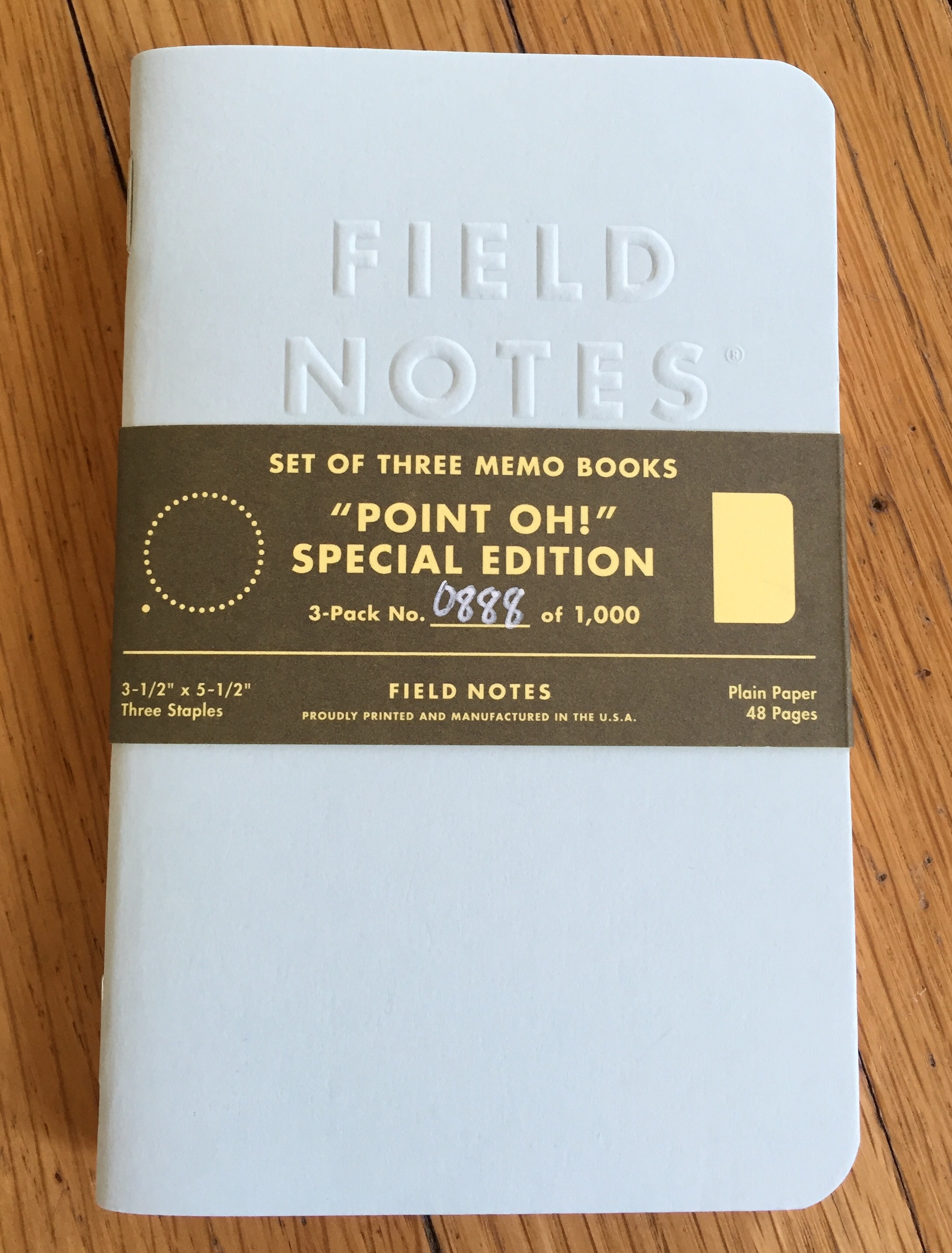 Field Note O Notes on Point Oh Field Notes – Pens and Junk